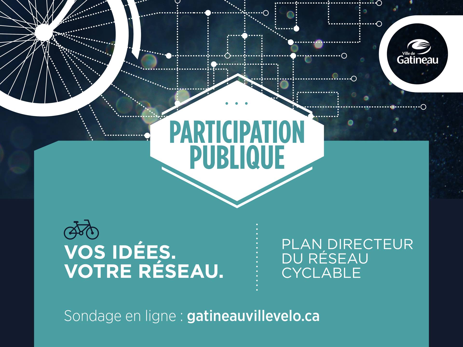 Réseau cyclable la Ville de Gatineau consulte la population Ville